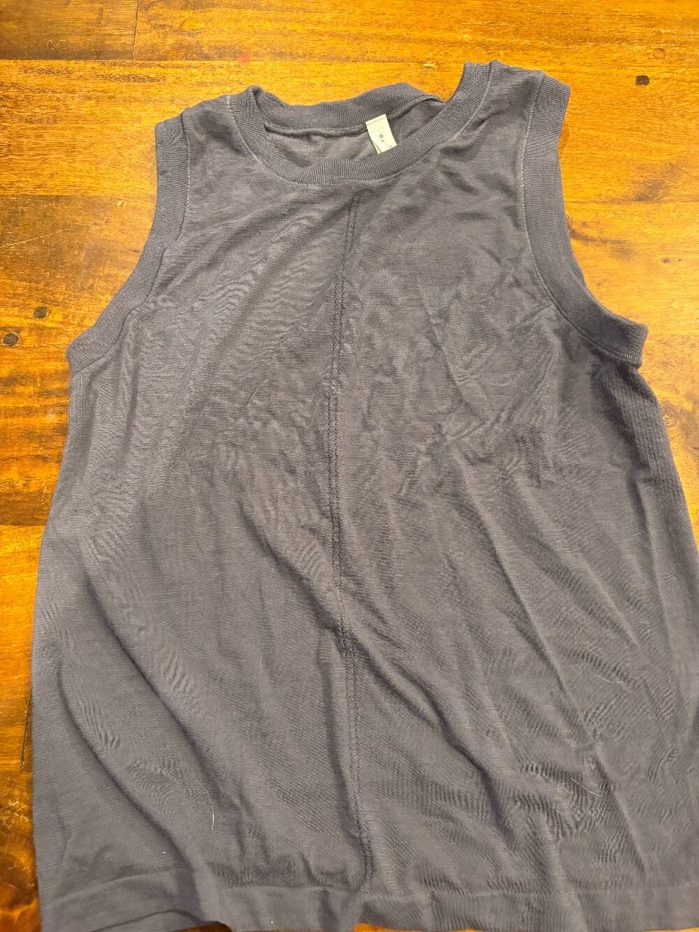 Athleta Ascent Seamless Tank, sz M stone color